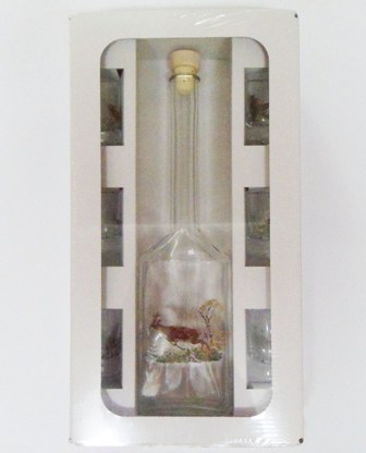 08/1 Sada 1X fľaša 0,5 L 6X štamprlík 0,05 L