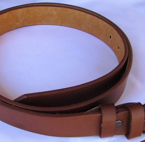Poľovnícky pasok - 3cm hnedý