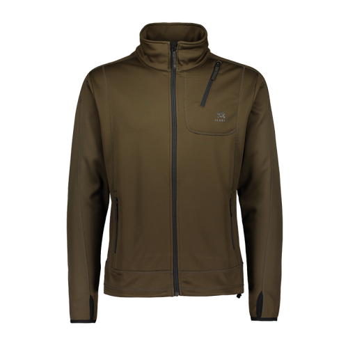 Alaska bunda Juneau Ms Powerfleece, Moss Brown